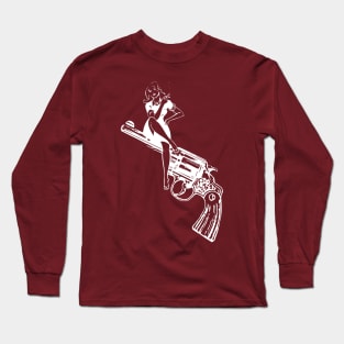 Smoking Gun Gal Long Sleeve T-Shirt